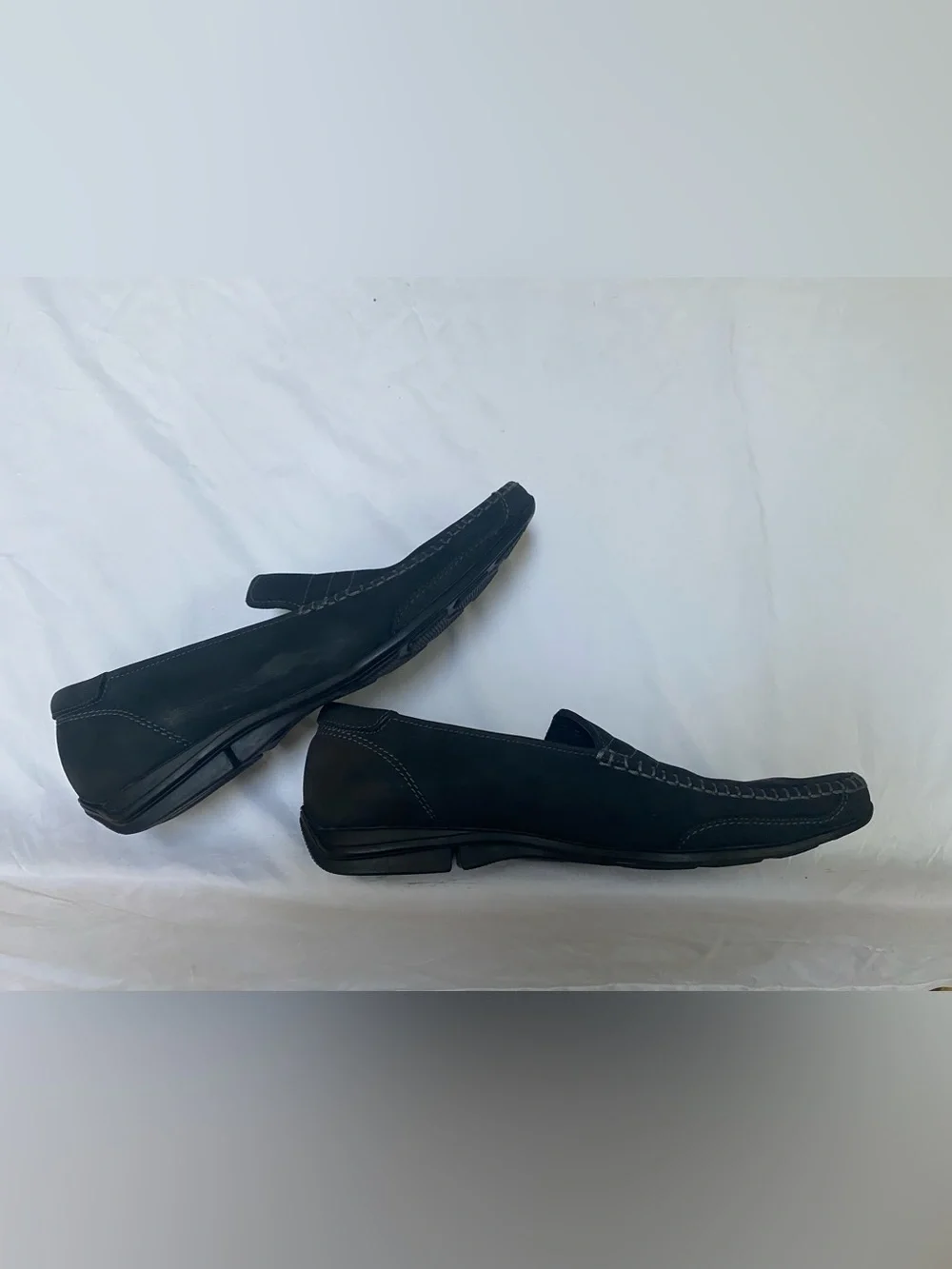 Bally Black Suede Men’s Slip-On Loafers